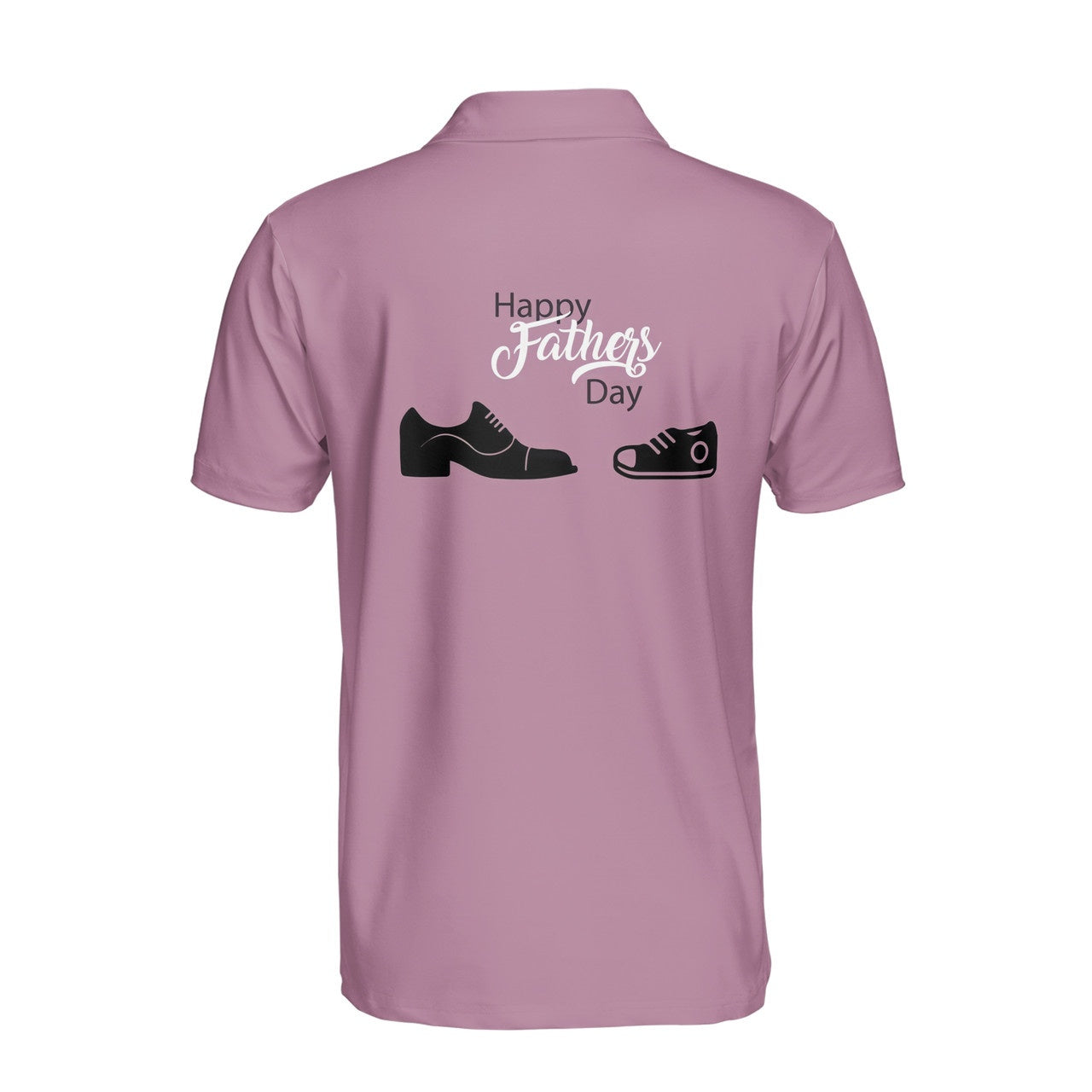 Custom Polo Shirt Name Dad Child Shoes Violet 3D Adult